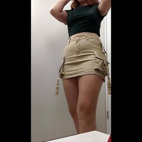 18yo in the public fitting room