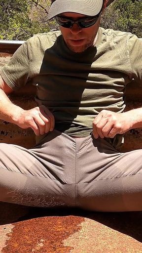 Pissing My Hiking Pants 8 Times - Completely Soaked