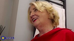 Noretta - 25 Year Old Exchange Student 18+ Gets To Fuck The Very Horny And Curvy 74 Year