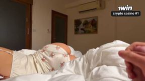 Depraved stepsister's sofa fuck-fest wasn't planned - warm, hard-core porn!