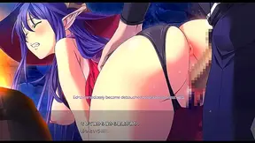 Horny Dungeon Maid Seduces Hero With Anime Eroge Action