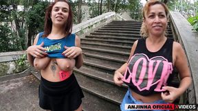 ele me fez gozar no meio da rua ao lado do estadio do pacaembu - binho ted - mirella mansur