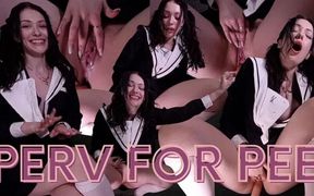 Toilet Perv Used for Pleasure