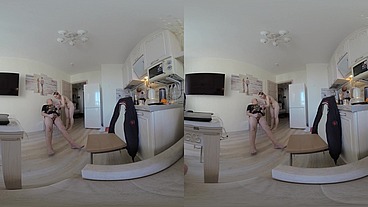 Old husband teach young wife anal & share with friend