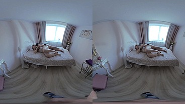 Old husband teach young wife anal & share with friend