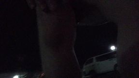 Walking Around the Neighbors with a Naked Erection Spilling Cum at Midnight - to West Park _ 210712