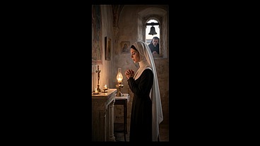 HOLY WEEK SPECIAL-ALTAIN GIRL SPIES ON THE Slutty NUNS OF THE CONVENT- PORN IN SPANISH- AI PORN- NUNS FETISH