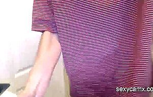 Hot Asian babe get load of cum after hard sex in bathroom live at sexycamx