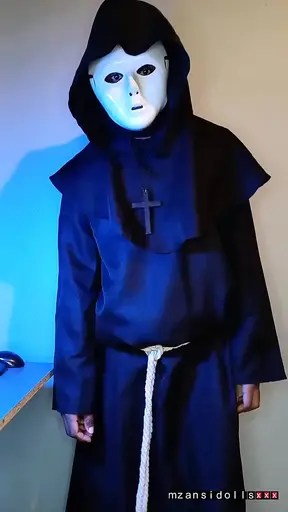 Dirty Priest Jerks Off After Church Service