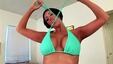 Dylan Ryder Tit Fucks and Swallows Joe Franco's Big Cock