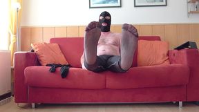 sexy in der ferienwohnung 2019 - 1 ** nylon striptease **