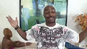 Wet Black BBW Pussy Pounded by Big Black Dick (Budonkadunk)