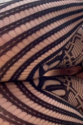 Big Titty Goth Girl in Black Spiderweb Lingerie, Suck N&#039; Fuck Quickie