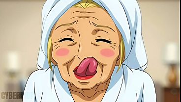 Married Nudist Granny Is not averse To Having Sex With Her Husband'_s Stepbrother right in the Kitchen