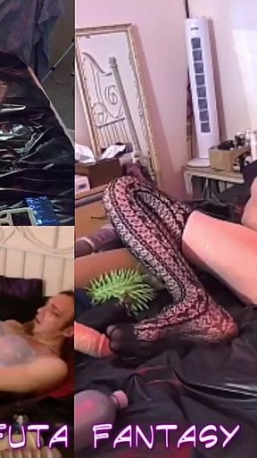 Anal Fingering, Squirting, Pissing, Dildo Ride, Wanking and Cum