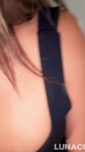 Luna Colombiana Meets BBC Stud in Hotel Elevator and Can't Oppose