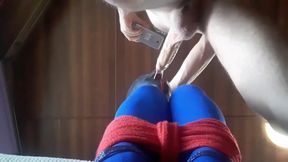 Two hours compilation of mouth fucking and pussy fucking on bondage, heels and pantyhose