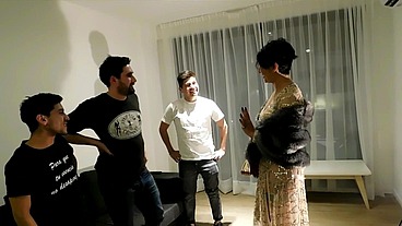 reunion de consorcio ORGIA CON LOS VECINOS, se la cojen todos