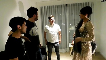 reunion de consorcio ORGIA CON LOS VECINOS, se la cojen todos