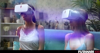 Lia Lin Seduces Petite Nata Gold in VR Trans Lesbian Fantasia