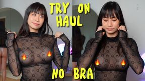 Completely See Through Lingerie Try on Haul with Elixir Elf