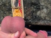 Pierce Paris Puts His Balls In A Mouse Trap