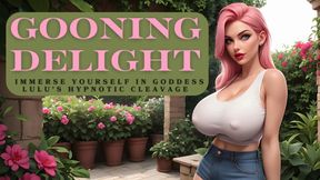 Gooning Delight - Immerse Yourself in Goddess Lulu's Hypn0tic Cleavage