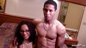 Sexy MILF beauty licked by stepson at casting and fucked with big cock