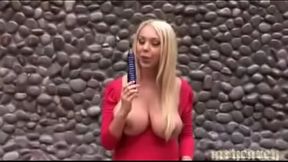 Mary Carey Shows Off Her Great Tits and Wet Pussy