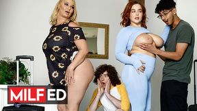Sassy Natasha Nice and London River's milfed video