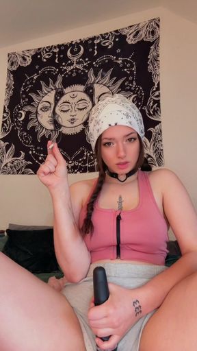 Cigarette Smoke Fetish Long Ultimate Orgasm (Full Video on OF Alice.7333)