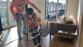 Super Latina Captured in Thugs Lair!