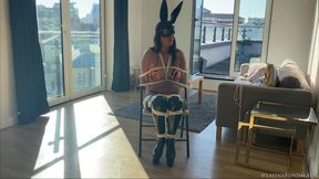 Super Latina Captured in Thugs Lair!