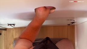 He Shouldn't Be Here - but His Orgasm Says Otherwise