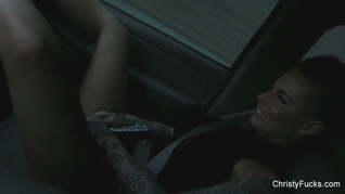 Throwback BTS footage with Christy Mack