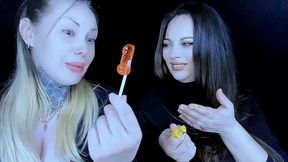 Sucking Candy Cocks While Roasting Your Micro-dick!