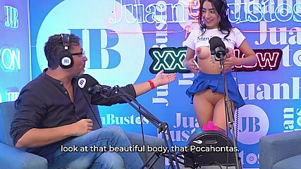 Tiny Colombian Slut MayraOficial Gets Her Kicks Fucking the Sybian Machine on JuanBustos Podcast