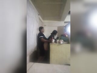 Maid Fucked in the Kitchen (my Wife Almost Found Us Out)