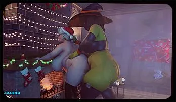 Rapid 3D Cartoon: Big Dick, Big Ass, MILF Feasting