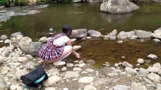 Karolayn_Matos - Karolayn's River Ramble: A Hairy, POV Adventure with a Colombian Cutie