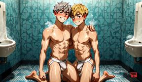 Haikyuu Yaoi Atsumu x Osamu Twink Pairing 3D Creampie Uncensored