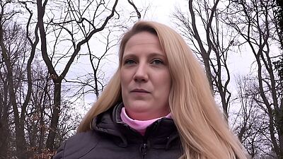 GERMAN SCOUT - CURVY BBW MILF SABRINA PICKUP AND ROUGH STREET CASTING FUCK IN BERLIN