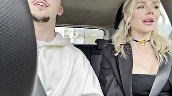 Me subo al coche de un desconocido y me lo follo