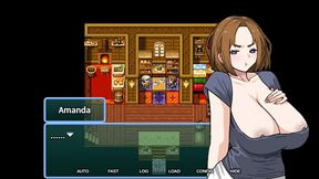 Ficando sozinho em casa com a amiga da minha m&atilde_e - Mom'_s Best Friend Was Cursed - Parte 2