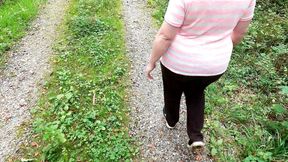 Tits, Ass and Pussy Hard Spanking While Having Picnic