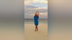 Selena's fun after walking