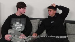 Sexy gay fucked raw by his straight boy curious 14