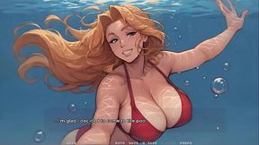 My New Girlfriend [ TABOO Hentai Game ] Ep.52 CAUGHT my MILF NEIGHBOR BOOB in the POOL just next to my STEPMOM !