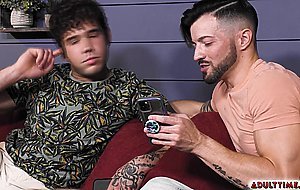 Hot and Wild Anal Threesome with a Straight Guy