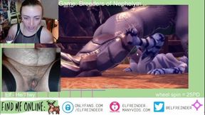 Gamer Girl - Monster Futa Fucking Video Game - Horny Ftm Rubs Pussy To 3d Fucking